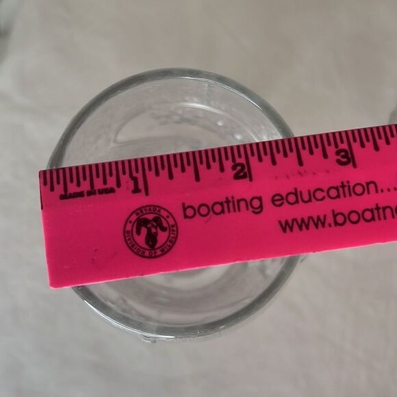 Coors Light Football Beer Drinking Glasses 2 1/2 In Round 6 1/2 In Tall Set 2 - Picture 5 of 6